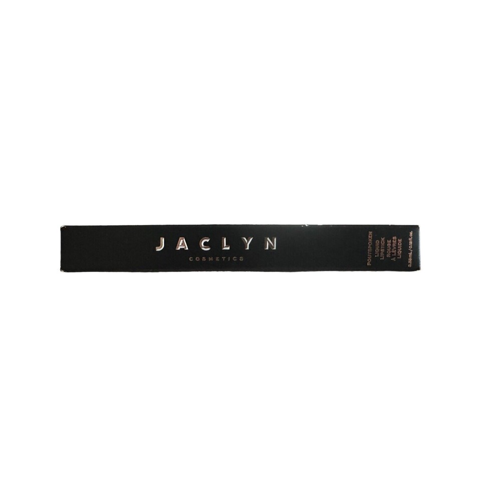 JACLYN Cosmetics Poutspoken Liquid Lipstick - "EASY PEASY" - Full Size - In Box - Picture 11 of 11